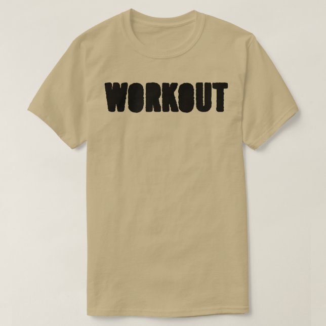 Camiseta Hombres TRABAJANDO Gimnasio Curso de entrenamiento (Diseño del anverso)