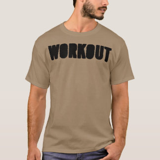 Camiseta Hombres TRABAJANDO Gimnasio Curso de entrenamiento