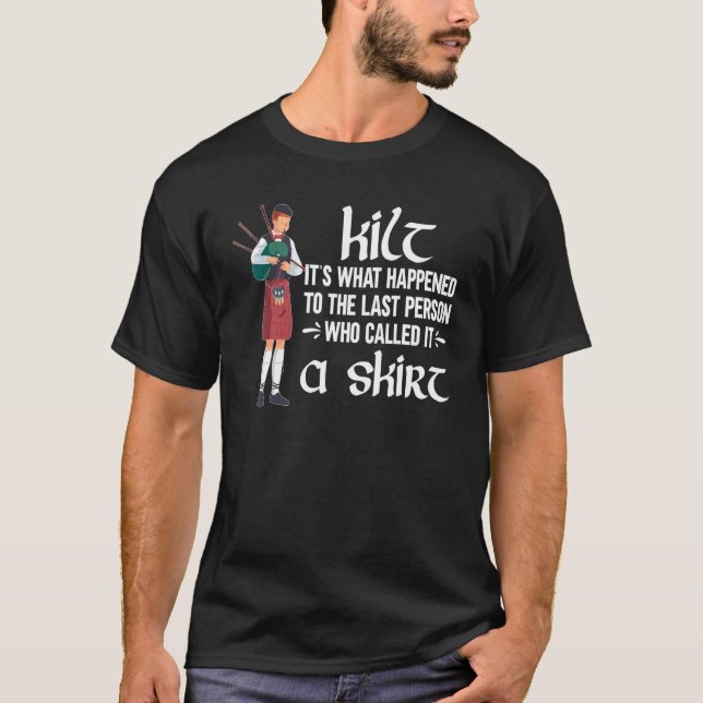 Camiseta Hombres Tradicionales Usando Cita Para Un Tipo De  (Anverso)