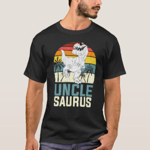 Camiseta Hombres Unclesaurus T Rex Dinosaur Uncle Saurus Fa