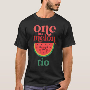 Camiseta Hombres Uno En Un Melón De Melón Tio Cute Primer N