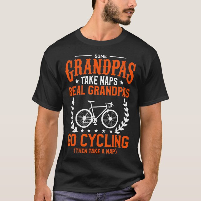 Camiseta Hombres, unos abuelitos toman Napas, los abuelitos (Anverso)