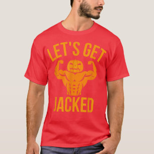 Camiseta Hombres Vamos a poner la calabaza chaqueada JackOL