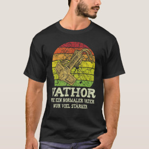 Camiseta Hombres vathor father Viking Dad Day