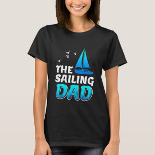 Camiseta Hombres vela papá marinero papi barco vela