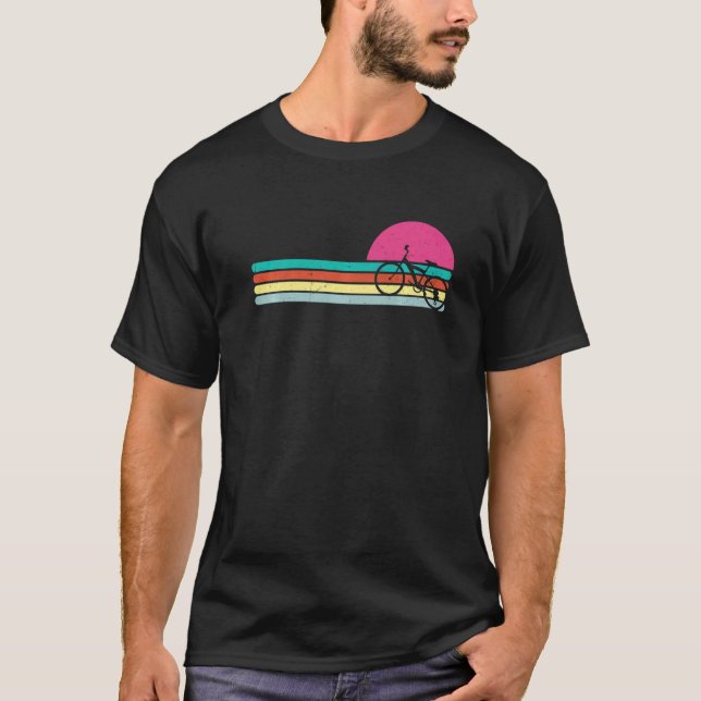 Camiseta Hombres Vintage Bicicletas (Anverso)