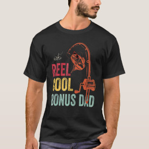 Camiseta Hombres Vintage Gafas de sol Reel Guay Bonus Dad F