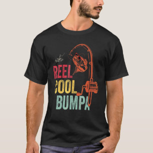 Camiseta Hombres Vintage Gafas de Sol Reel Guay Bumpa Padre