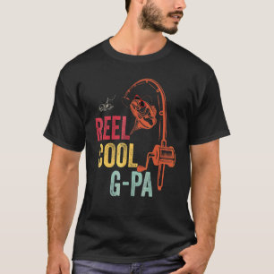 Camiseta Hombres Vintage Gafas De Sol Reel Guay G Pa Padres