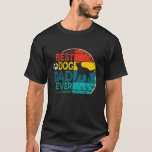Camiseta Hombres Vintage Mejor Pastor Alemán Papá Noel