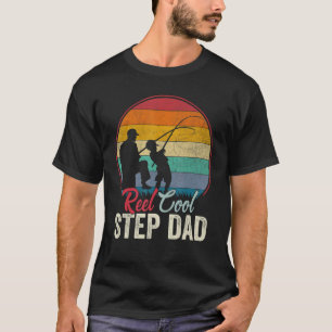 Camiseta Hombres Vintage Retro Reel Guay Pops Fathers Day