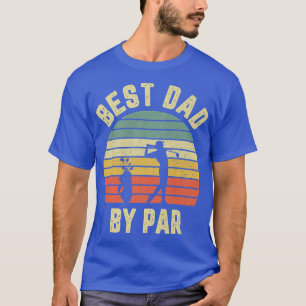 Camiseta Hombres vistieron al mejor papá por el golf del Dí