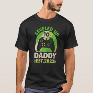 Camiseta Hombres, voy a ser un papi 2023 con nivel de cosec