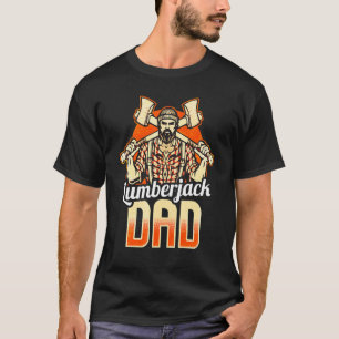 Camiseta Hombres Woodworker Ax Arborist Lumberjack Dad 5