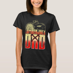 Camiseta Hombres Woodworker Ax Arborist Lumberjack Dad 9
