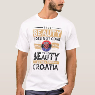 Camiseta Hombres Y Mujeres De Croacia