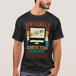 Camiseta Hombres y profesores de agricultura virtualmente a