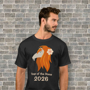 Camiseta Hombres Zodiacos Chinos De Año Nuevo 2026