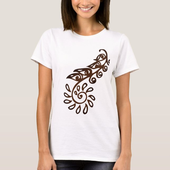Camiseta hombro 2 de la alheña (Anverso)