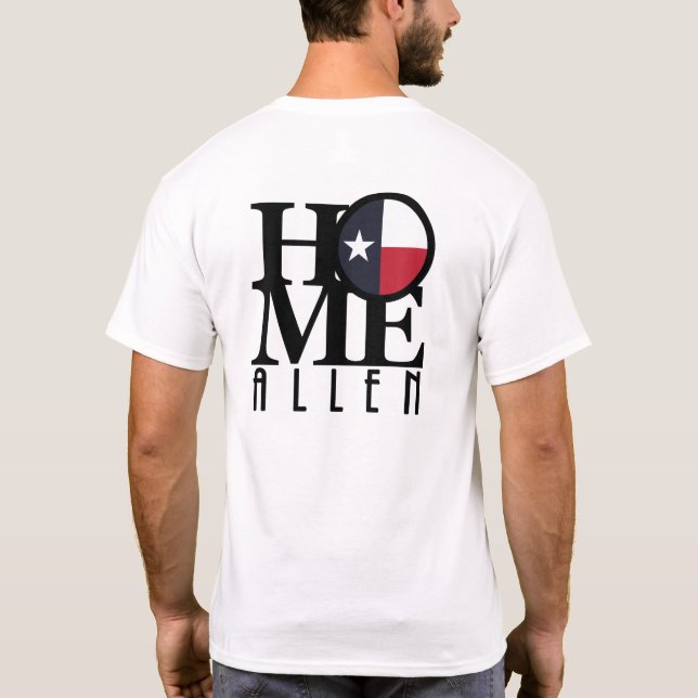 Camiseta HOME Allen Texas (Reverso)