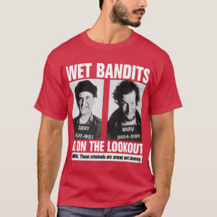 Camiseta Home Alone Wet Bandits familia retro