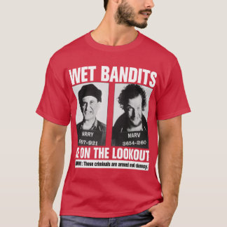 Camiseta Home Alone Wet Bandits familia retro