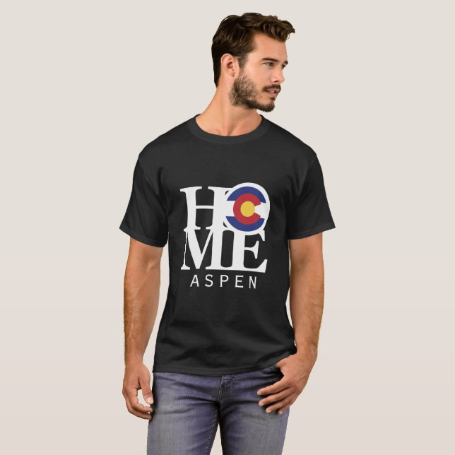 Camiseta HOME Aspen Colorado Tee (Anverso completo)