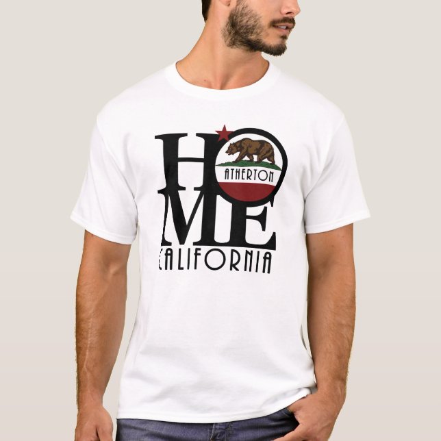 Camiseta HOME Atherton California (Anverso)