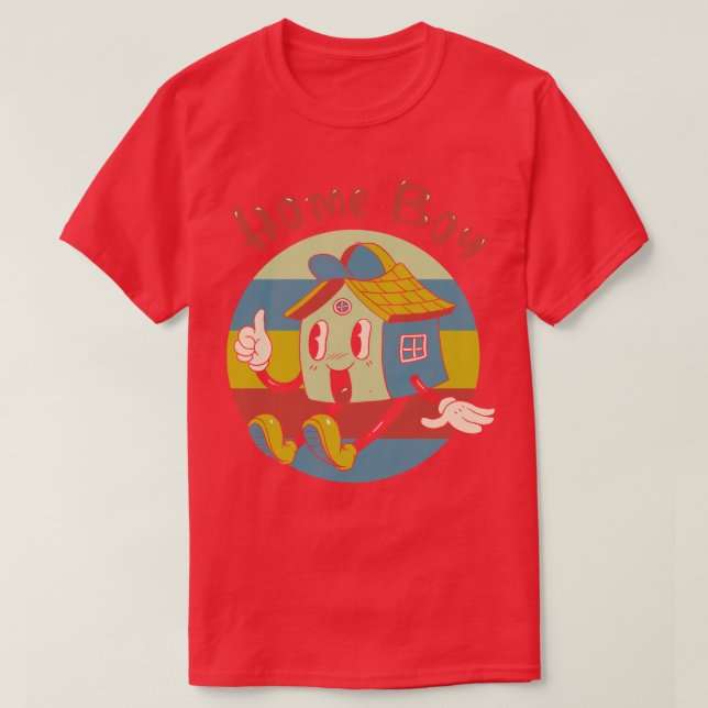 Camiseta Home Boy (Diseño del anverso)