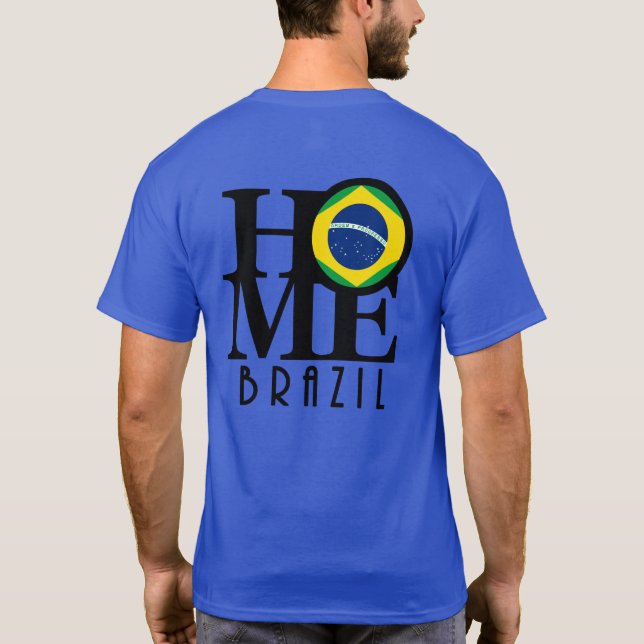 Camiseta HOME Brasil (impresión inicial) (Reverso)