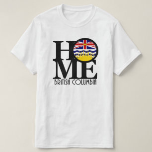 Camiseta HOME British Columbia (impresión frontal)