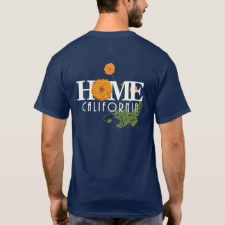 Camiseta HOME California Poppies Series (impresión posterio