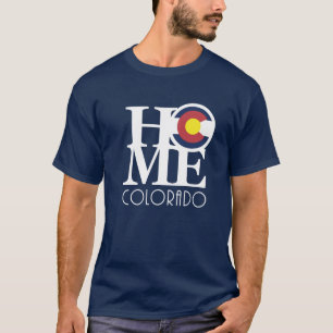 Camiseta HOME Colorado (impresión frontal)