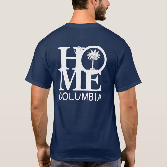 Camiseta HOME Columbia South Carolina (edición impresa) (Reverso)