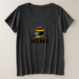Camiseta "HOME" de personalizado Bee and Honey Jar