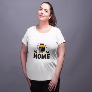 Camiseta "HOME" de personalizado Bee and Honey Jar