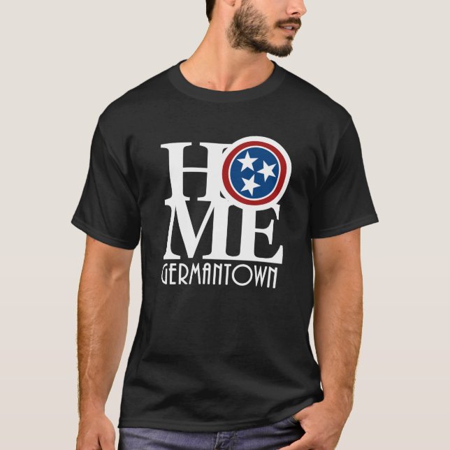 Camiseta HOME Germantown Tennessee (Anverso)