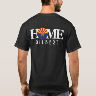 Camiseta HOME Gilbert Arizona (impresión posterior)