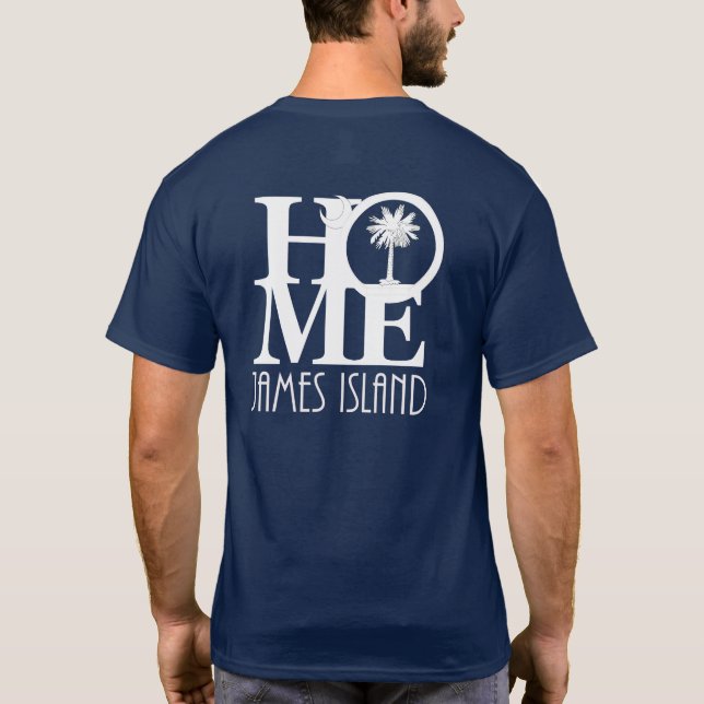 Camiseta HOME James Island (Back Print) (Reverso)