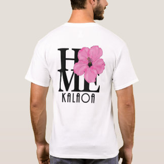 Camiseta HOME Kalaoa Pink (impresión posterior)