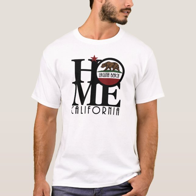Camiseta HOME Laguna Beach California (Anverso)
