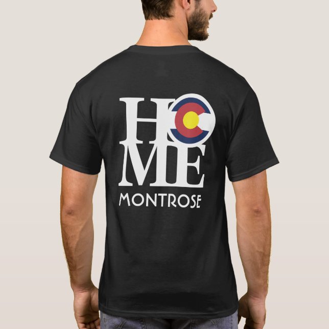 Camiseta HOME Montrose CO (Reverso)