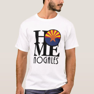 Camiseta HOME Nogales Arizona (impresión frontal)