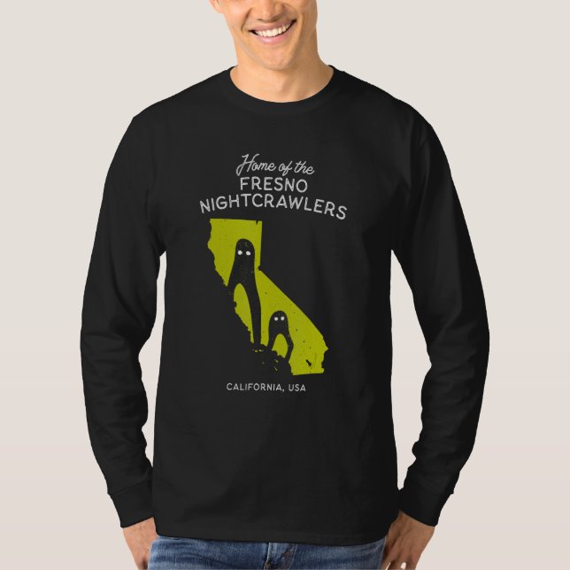 Camiseta Home of the Fresno Nightcrawlers  California USA (Anverso)