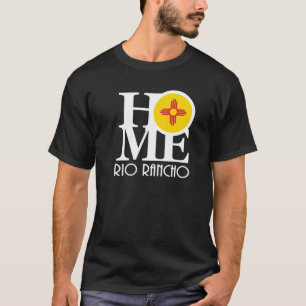 Camiseta HOME Rio Rancho (texto blanco)