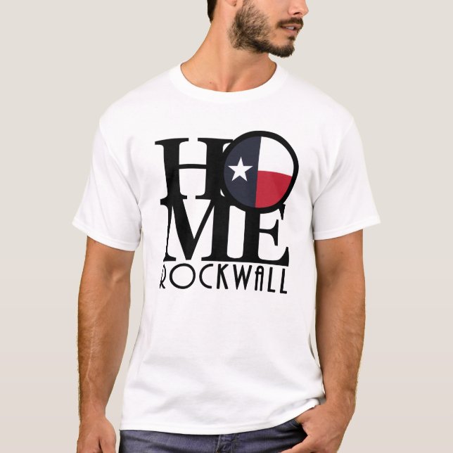 Camiseta HOME Rockwall TX (Anverso)