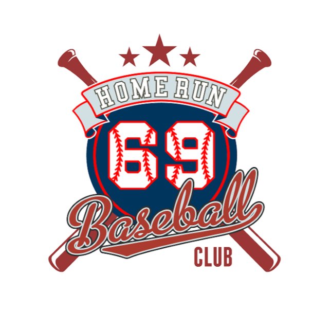 Camiseta Home Run 69 Baseball Club Funny Graphic Tee (Subido por el creador)