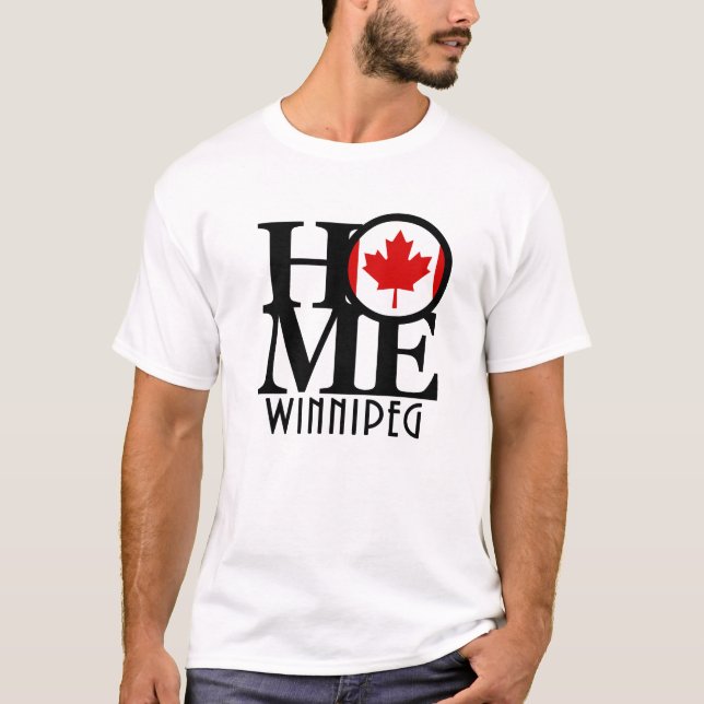Camiseta Home Winnipeg Maple Leaf (Anverso)