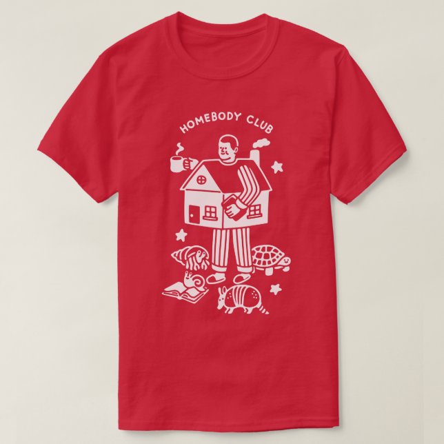 Camiseta Homebody Club (Diseño del anverso)