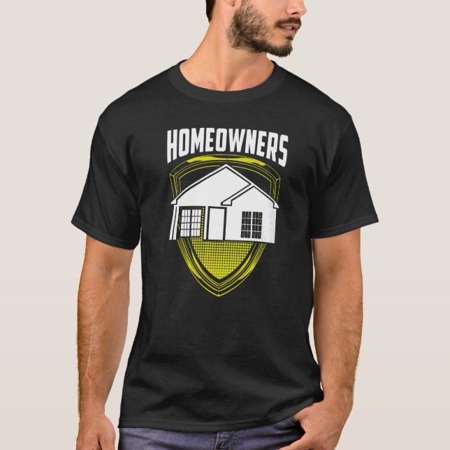 Camiseta Homedupropietarios Homeowner Casa (Anverso)